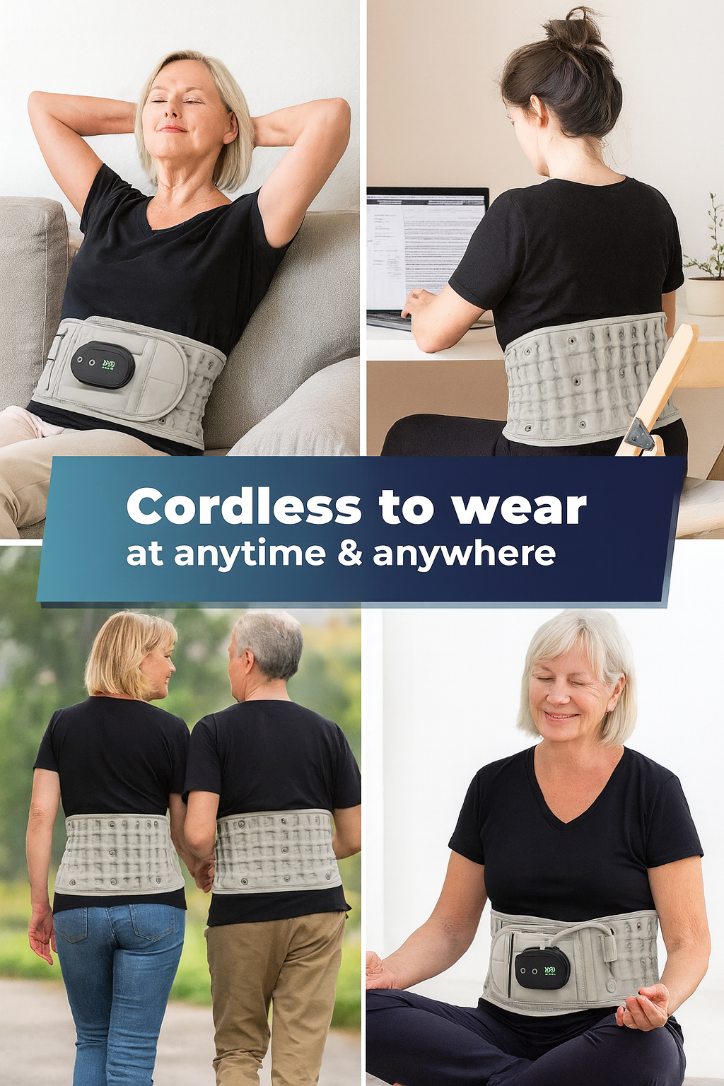 Avoreza 3 in 1 Back Belt