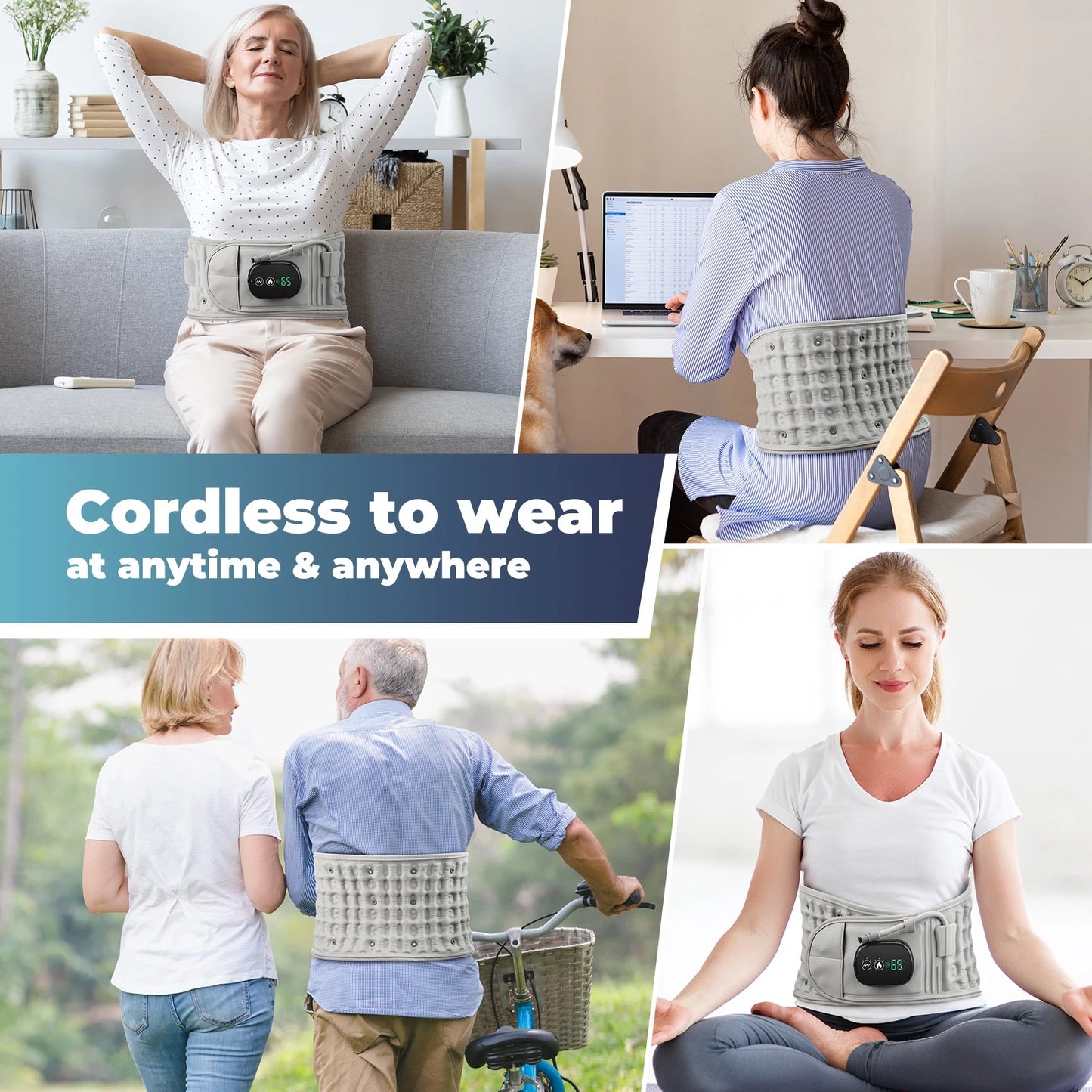 Avoreza 3-in-1 back belt